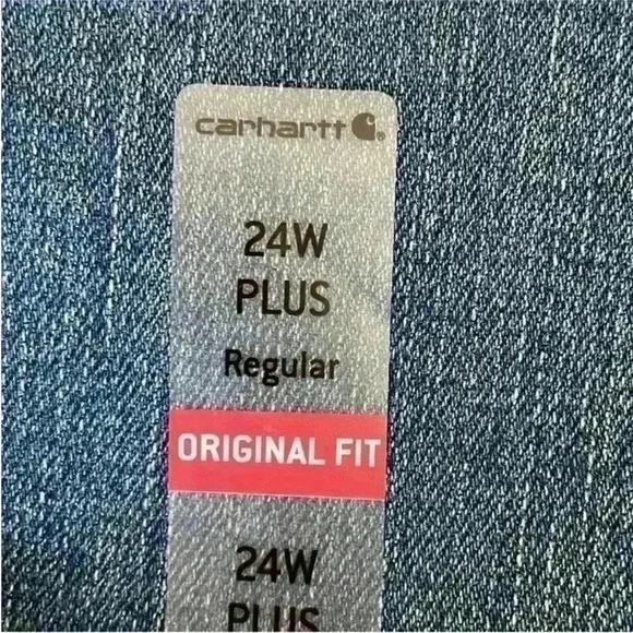 Carhartt Blaine Jean Original Fit Rugged Flex Jeans - Straight Leg Size 24W NWT - Picture 4 of 11